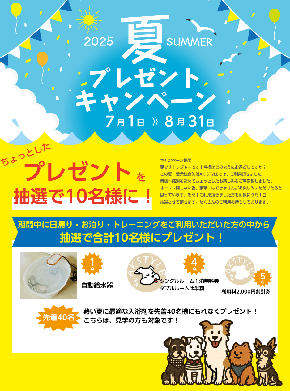 プレゼントキャンペーン
